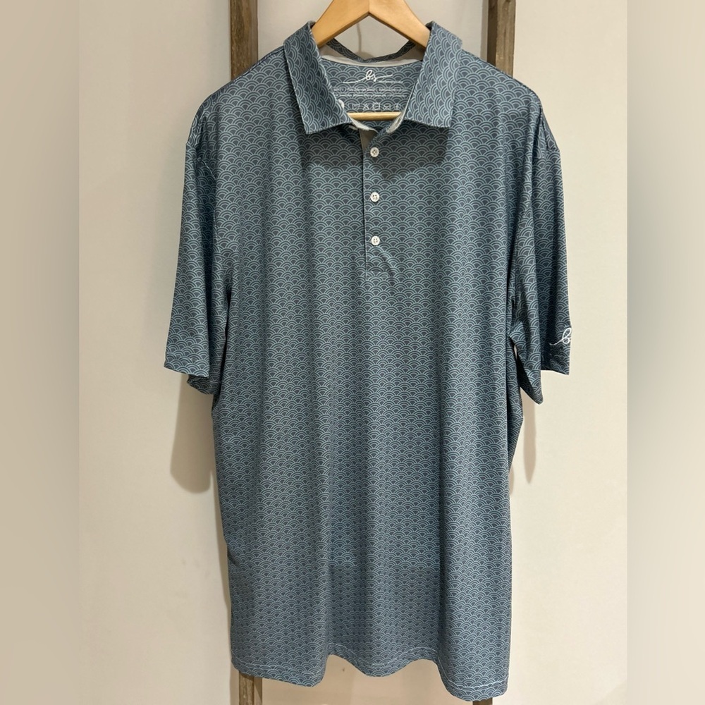Boston Scott StillWater Golf Polo Shirt Modern Fit Men's Size XXL NWOT Classic